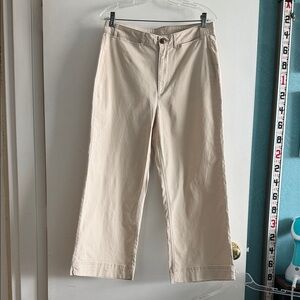 Old Navy Women's Cream Wide Leg Pants